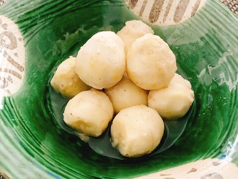 レンジで、里芋の白だし煮